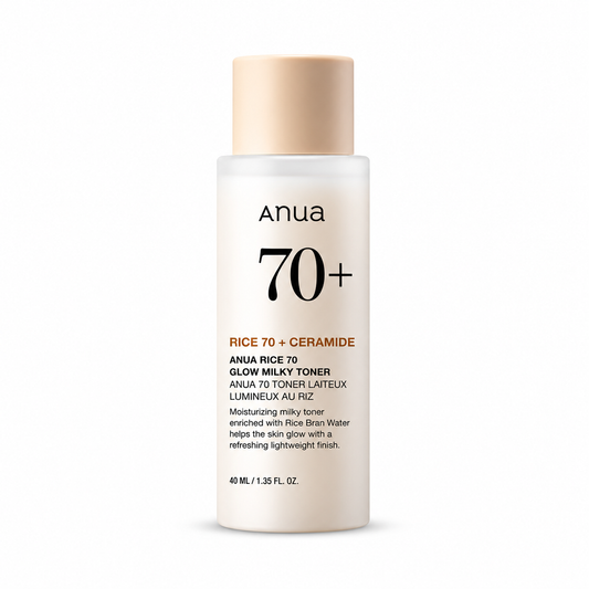 ANUA Rice 70 Glow Milky Toner – Toner Lacté Éclat & Hydratation Intense
