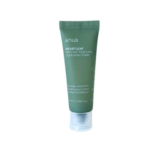ANUA - Heartleaf Succinic Moisture Cleansing Foam.