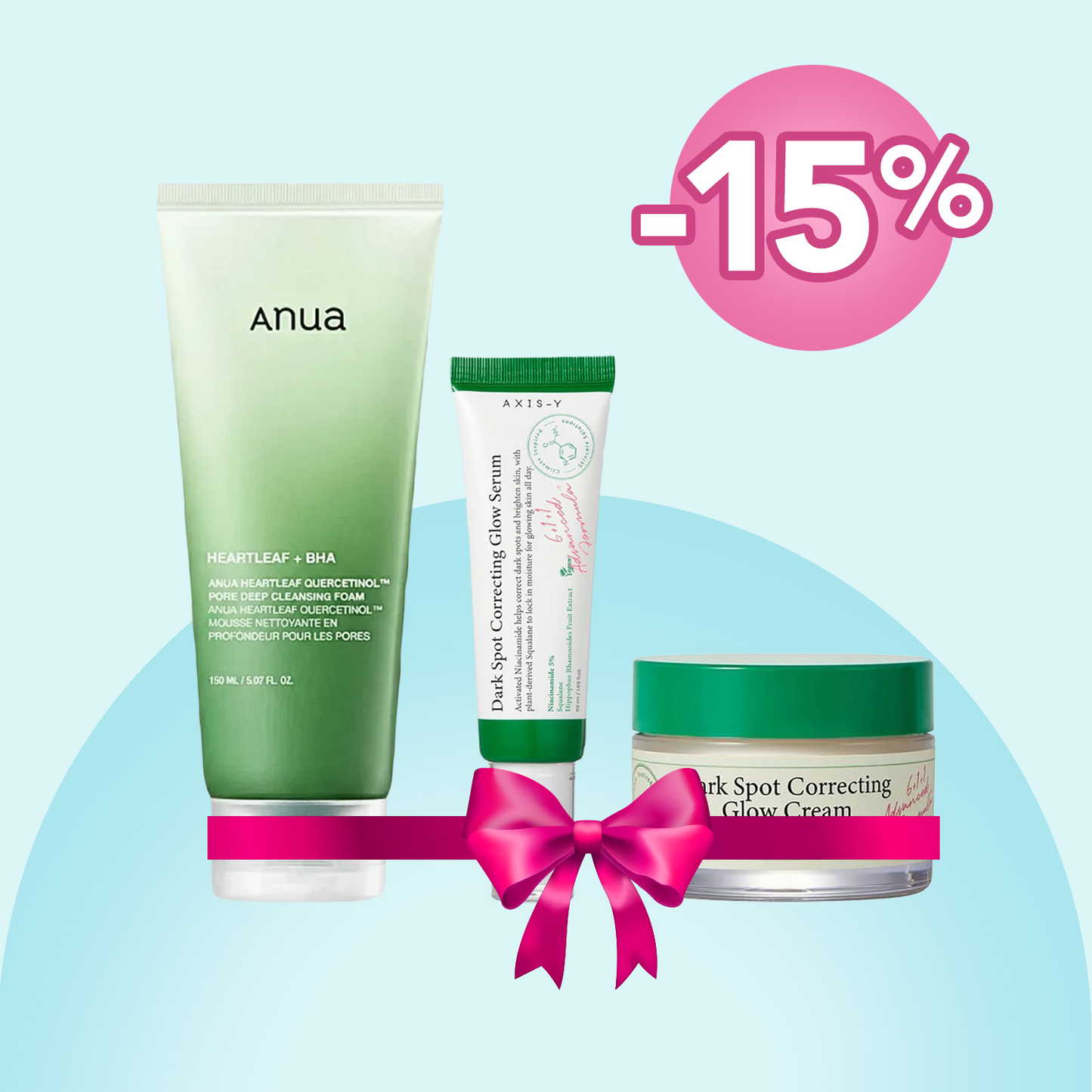 PACK ANTI-TACHES & ÉCLAT – Glow Correcting Routine