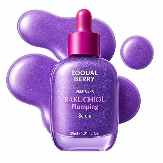 EQQUALBERRY Bakuchiol Plumping Serum – Sérum Repulpant Anti-Âge