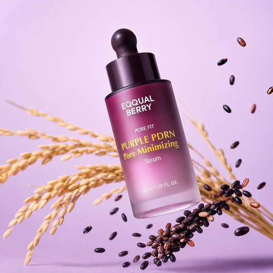 EQQUALBERRY Purple PDRN Pore Minimizing Serum – Sérum Minimiseur de Pores