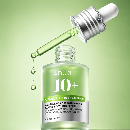Anua - Azelaic Acid 10 Hyaluron Redness Soothing Serum - Sérum apaisant anti-rougeurs
