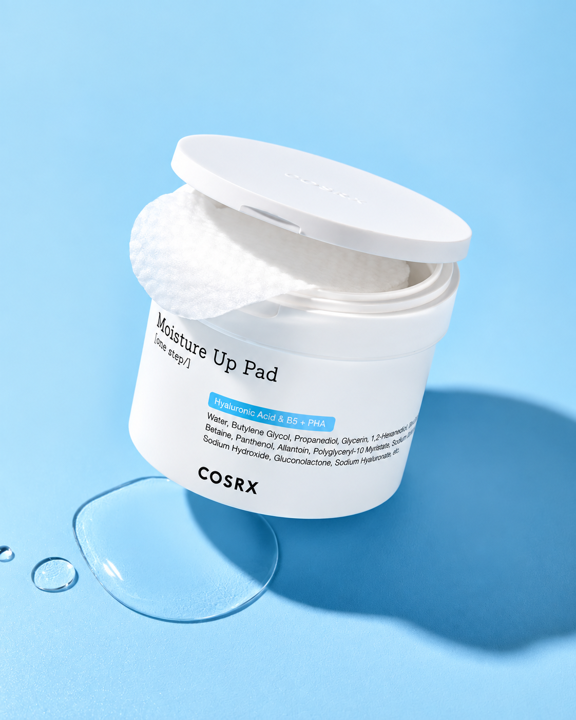 COSRX One Step Moisture Up Pad – Disques Hydratants & Apaisants