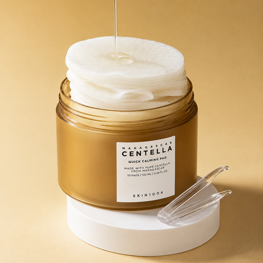 SKIN1004 Madagascar Centella Quick Calming Pad – Disques Apaisants & Hydratants