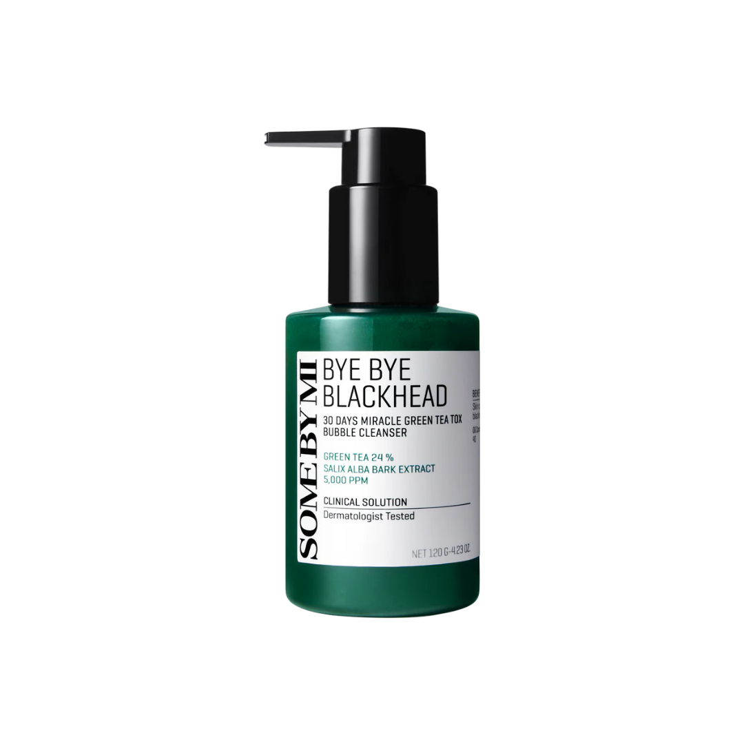 SOME BY MI - BYE BYE BLACKHEAD 30 Days miracle Green Tea Tox Bubble Cleanser