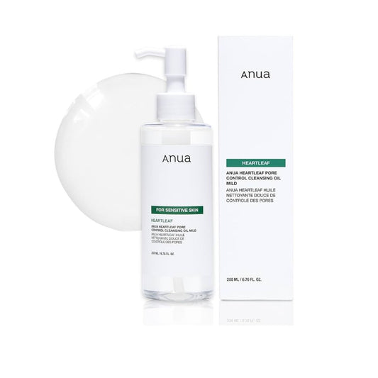 ANUA - Heartleaf Pore Control Cleansing Oil Mild - For sensitive skin