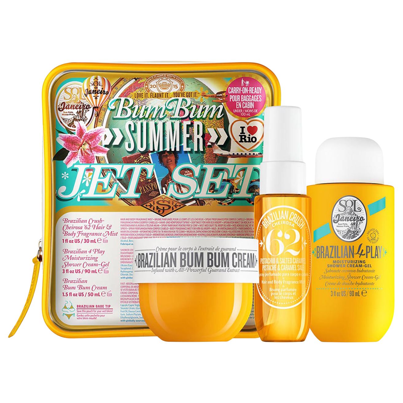SOL DE JANEIRO - Bum Bum Jet Set - Coffret soin corps