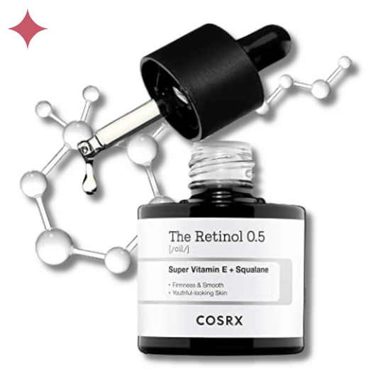 COSRX - The Retinol 0.5 Oil Huile au rétinol pour un teint jeune et éclatant