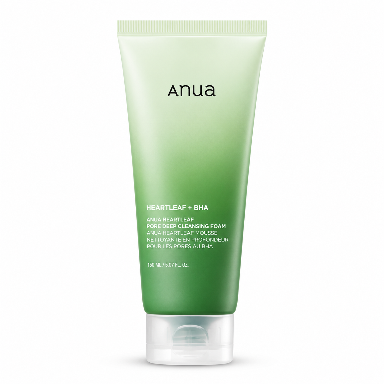 ANUA Heartleaf Quercetinol™ Pore Deep Cleansing Foam – Nettoyant Purifiant & Soin des Pores