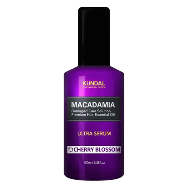 KUNDAL MACADAMIA HAIR SERUM 100ML - CHERRY BLOSSOM