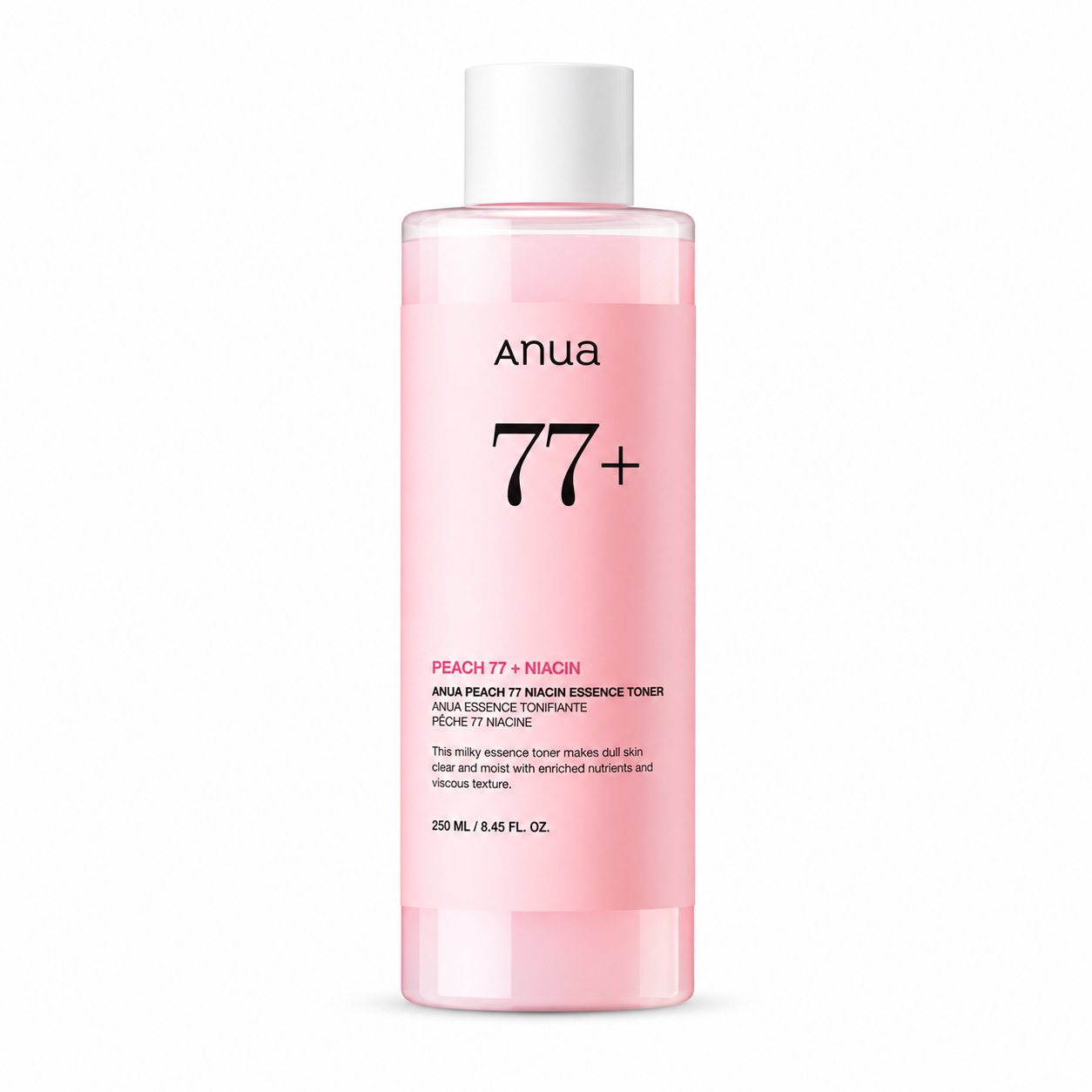 ANUA Peach 77 Niacin Essence Toner – Tonique Éclat & Hydratation Intense