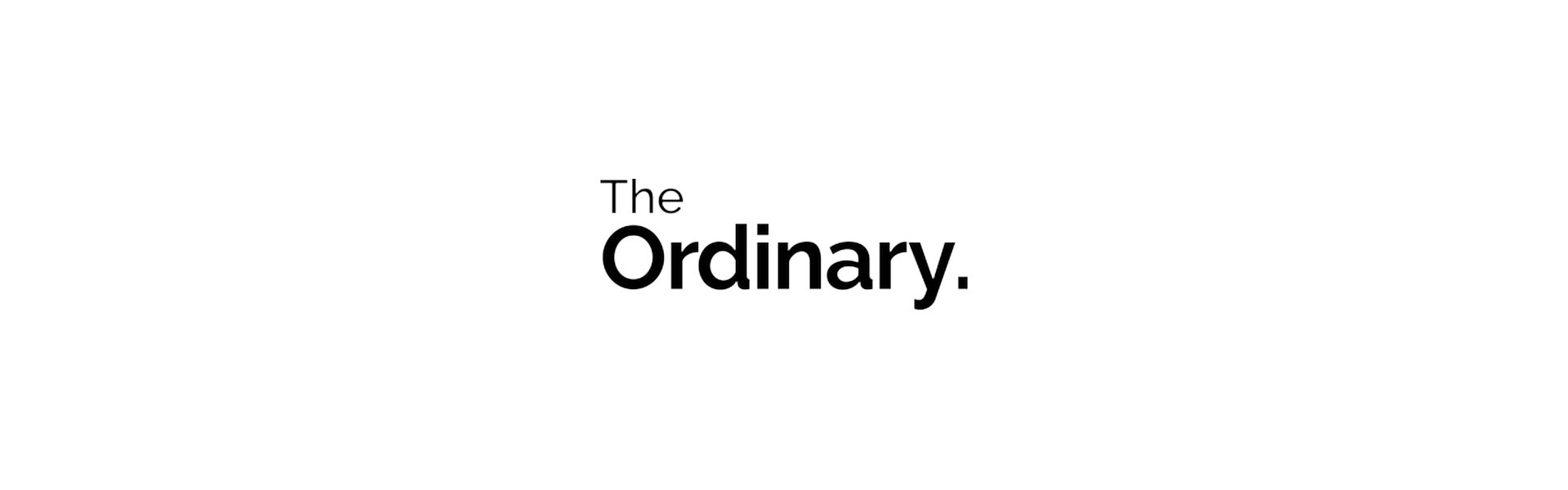 The Ordinary