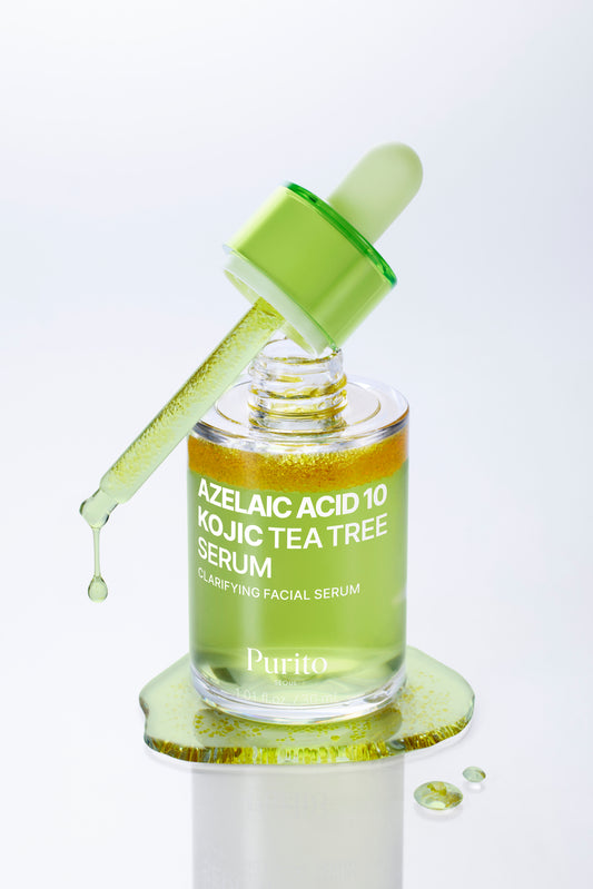 PURITO Azelaic Acid 10 Kojic Teatree Serum – Sérum Anti-Imperfections & Anti-Taches