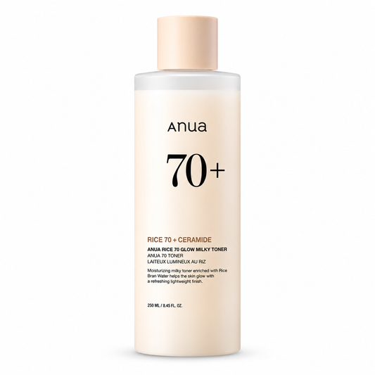 ANUA Rice 70 Glow Milky Toner – Toner Lacté Éclat & Hydratation Intense