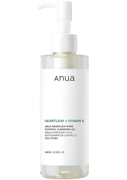 ANUA - Heartleaf Pore Control Cleansing Oil - Huile nettoyante démaquillante