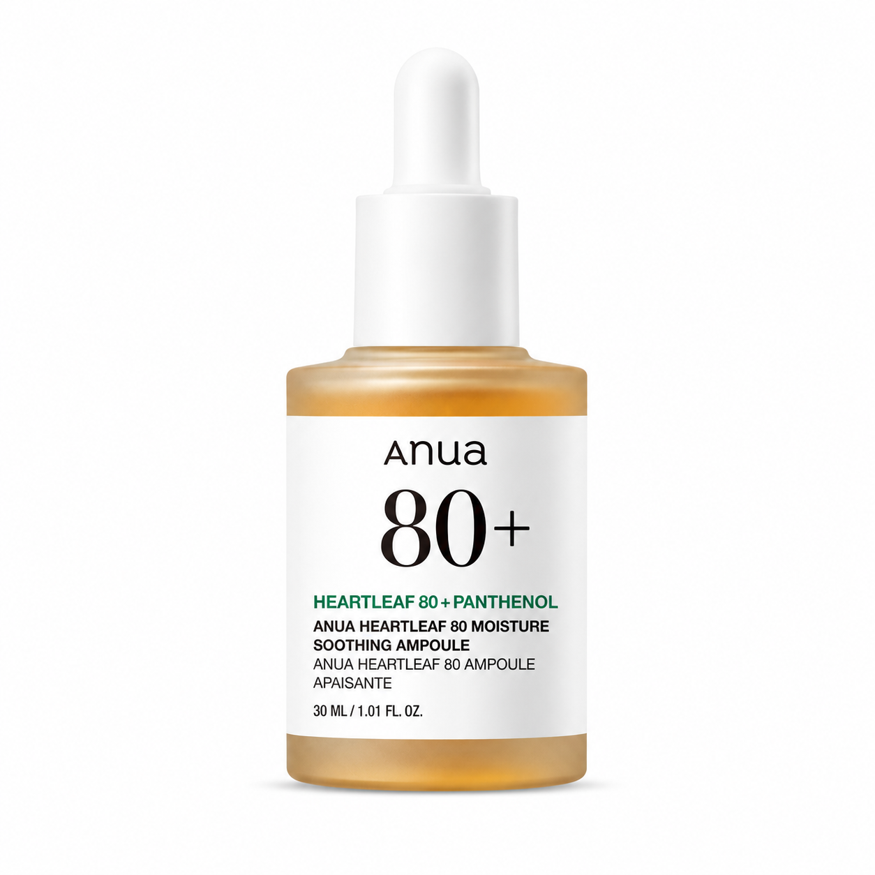 ANUA Heartleaf 80% Soothing Ampoule – Ampoule Apaisante