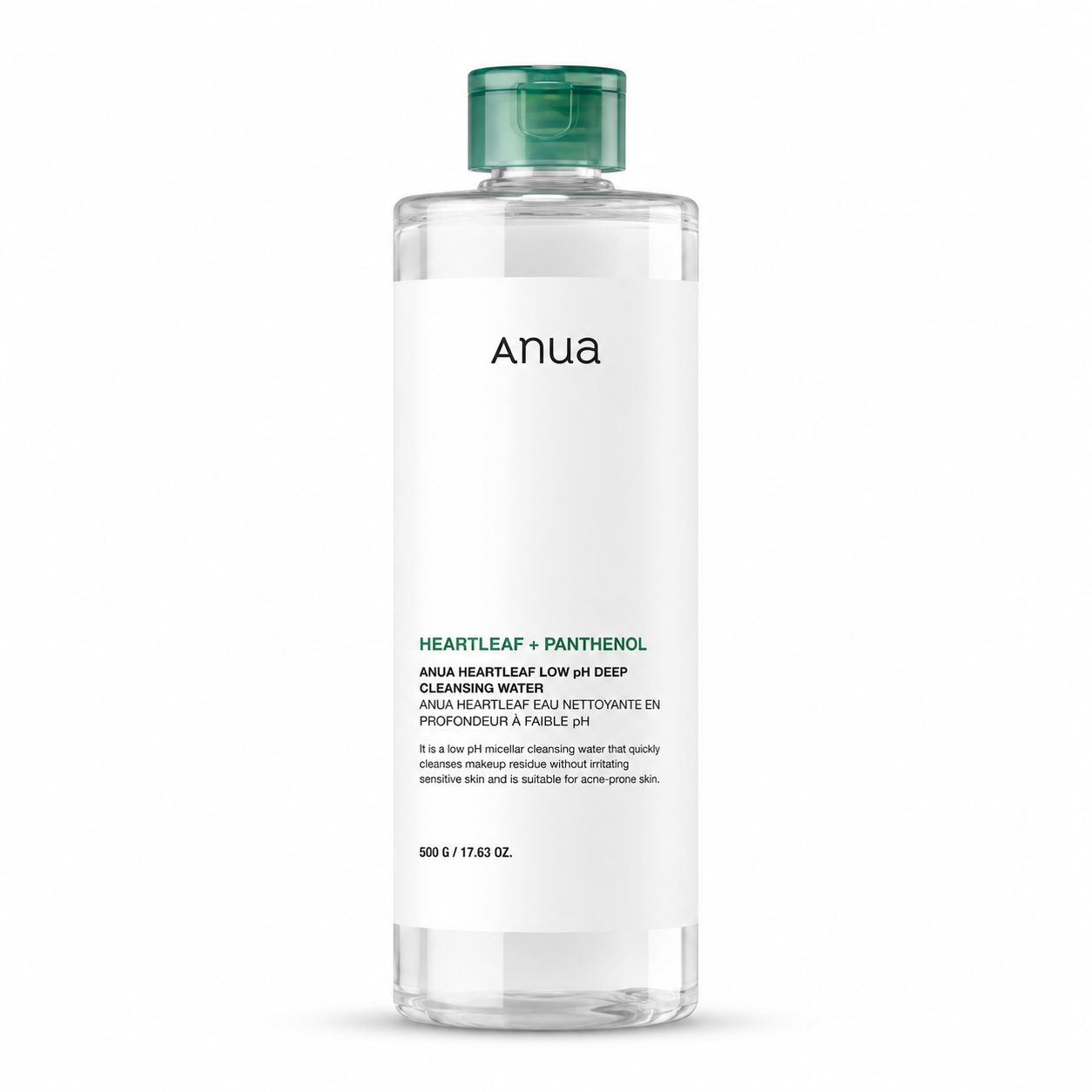 ANUA Heartleaf 87% Low pH Deep Cleansing Water – Eau Micellaire