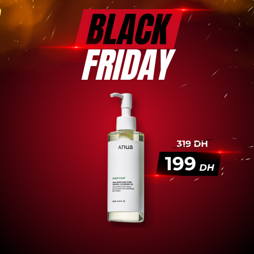 ANUA - Heartleaf Pore Control Cleansing Oil - Huile nettoyante démaquillante