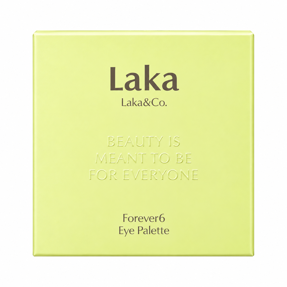 Laka Forever6 Eye Palette – Palette de 6 Fards à Paupières Haute Pigmentation