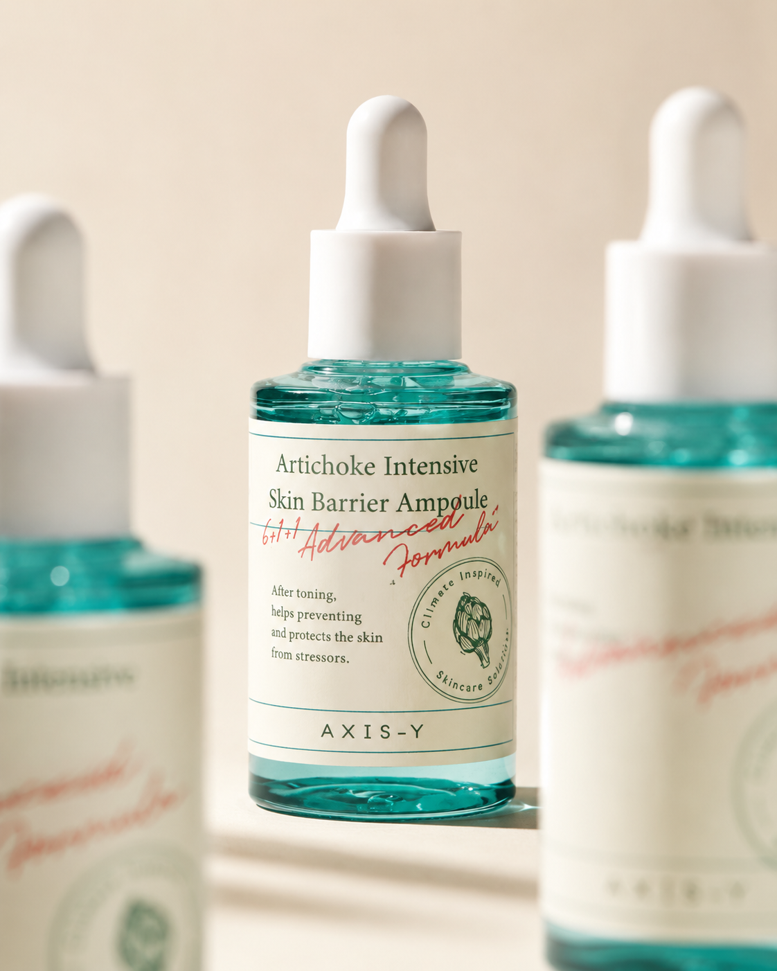 AXIS-Y Artichoke Intensive Skin Barrier Ampoule – Ampoule Fortifiante & Réparatrice