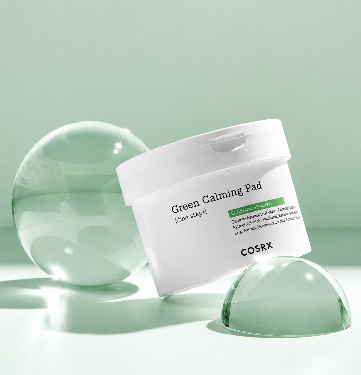 COSRX One Step Green Calming Pad – Disques Apaisants