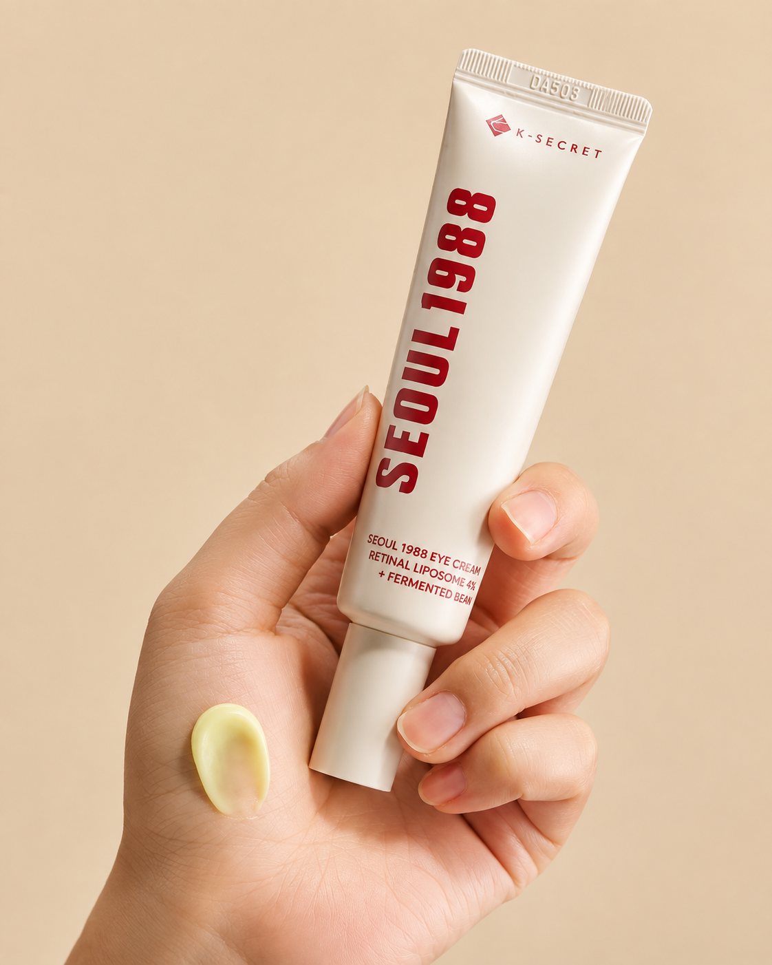 K-SECRET SEOUL 1988 Eye Cream – Retinal Liposome 4% + Fermented Bean | Soin Anti-Âge