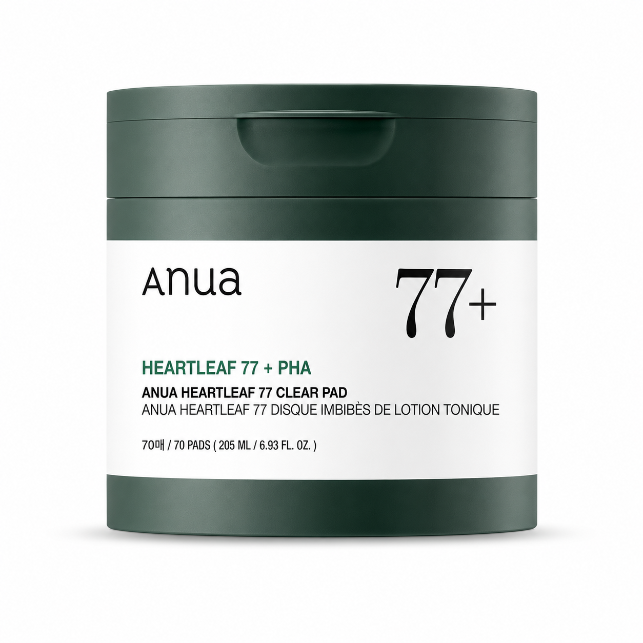ANUA Heartleaf 77 Clear Pad – Disques Exfoliants Apaisants