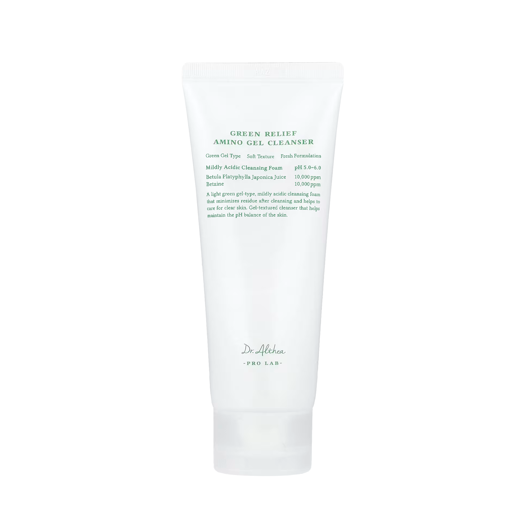 Dr. Althea Green Relief Amino Gel Cleanser – Gel Nettoyant Doux