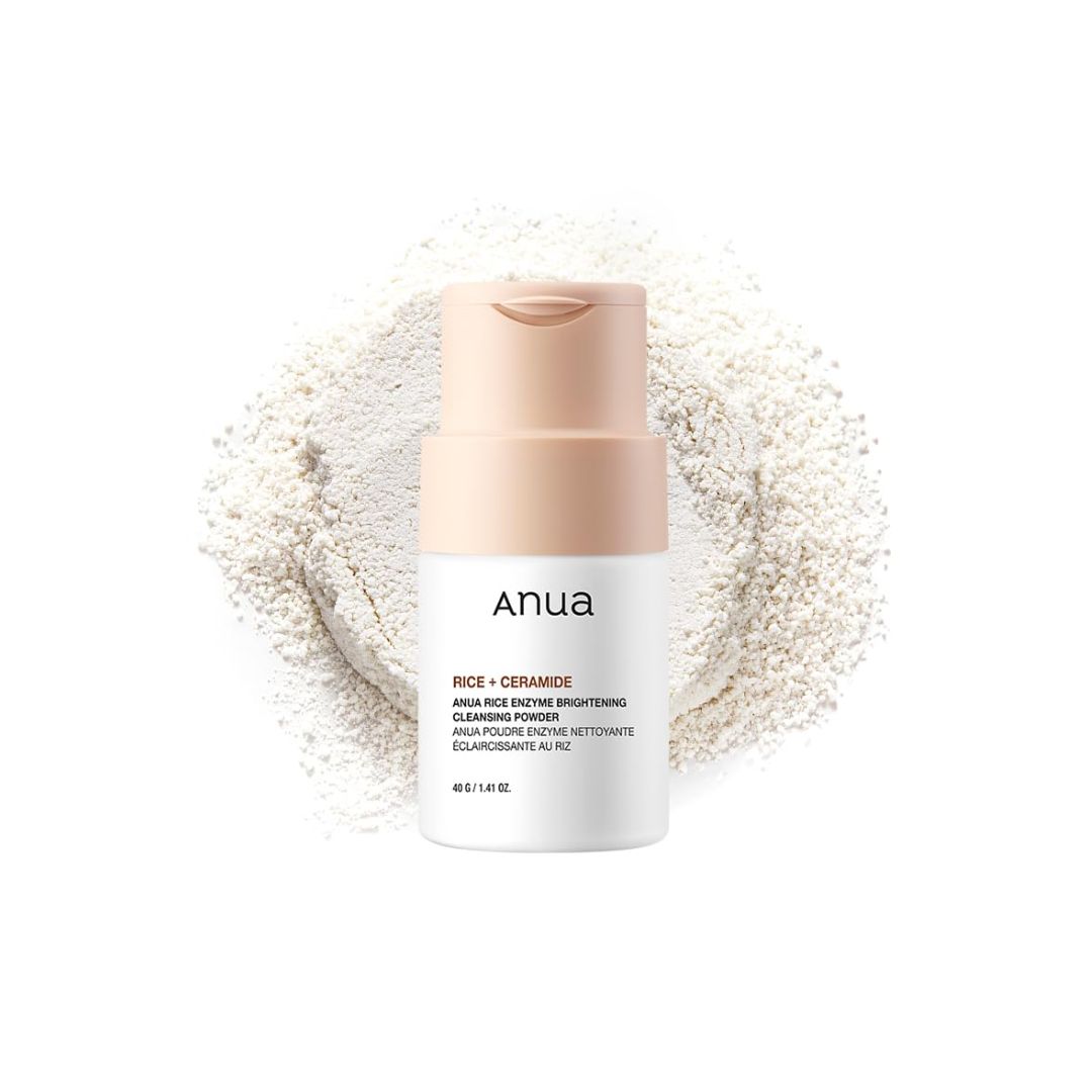 ANUA - Rice Enzyme Brightening Cleansing Powder.