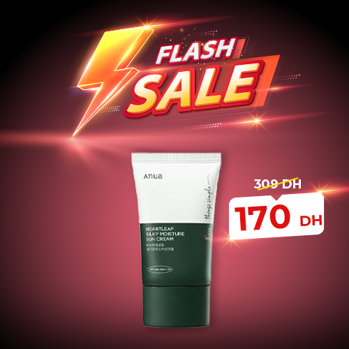 ANUA - Heartleaf Silky Moisture Sun Cream SPF 50+ PA++++