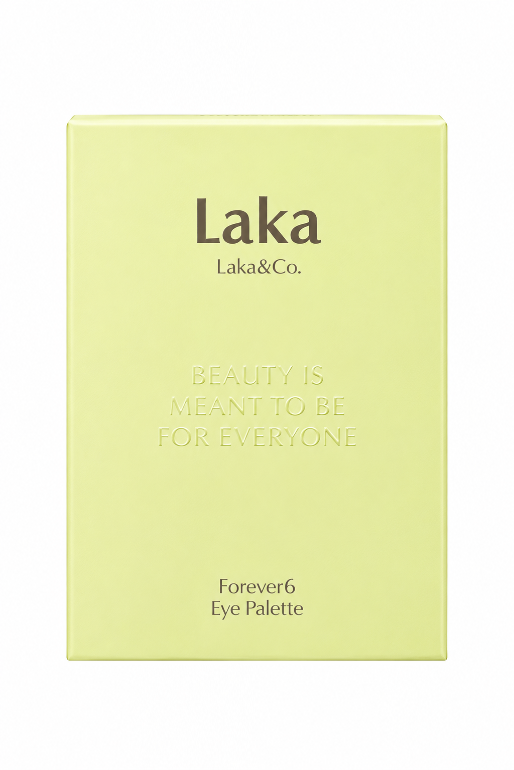 Laka Forever6 Eye Palette – Palette de 6 Fards à Paupières Haute Pigmentation