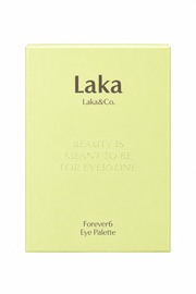 Laka Forever6 Eye Palette – Palette de 6 Fards à Paupières Haute Pigmentation