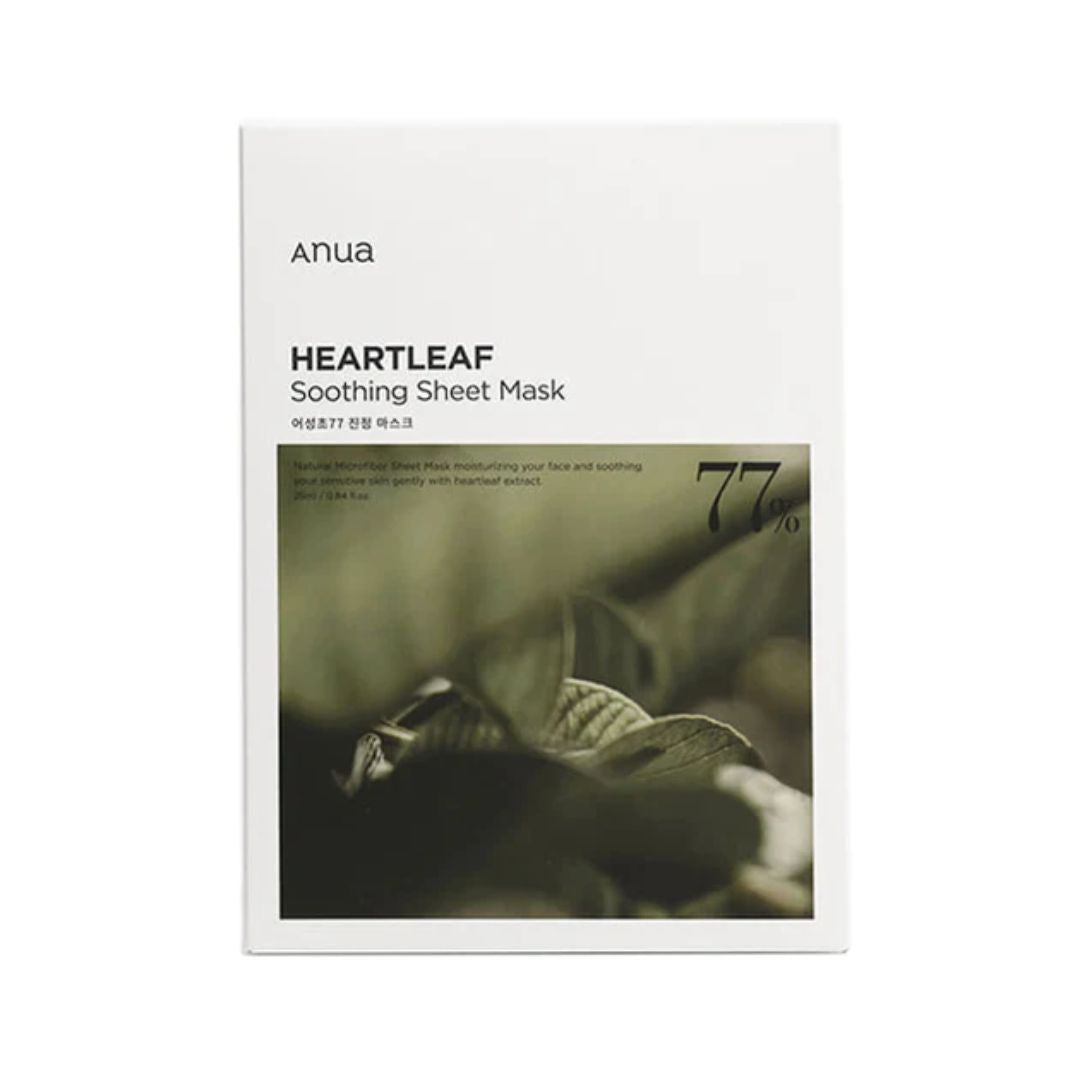 ANUA - Heartleaf 77% Soothing Sheet Mask - Masque Tissu Visage