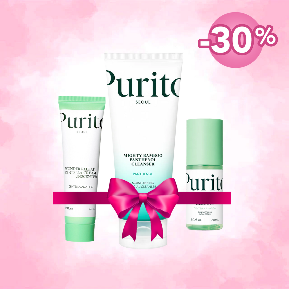 PURITO  Routine Peau Apaisée & Réparée