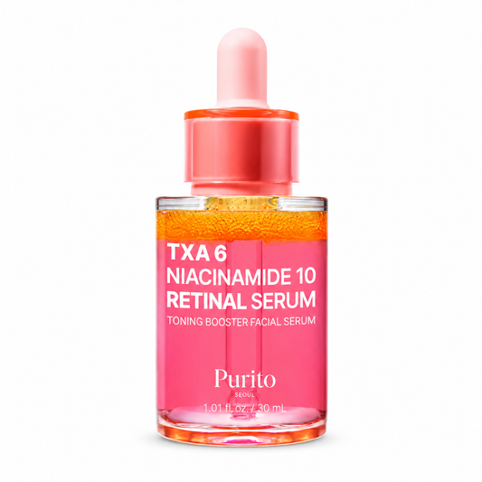 PURITO TXA 6 Niacinamide 10 Retinal Serum – Sérum Anti-Taches & Anti-Âge