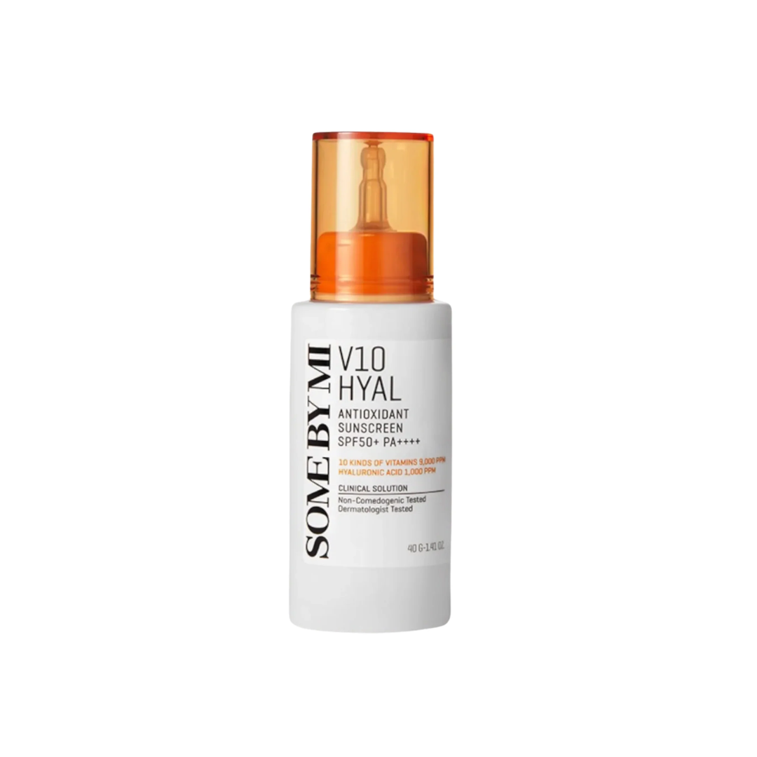 SOME BY MI - V10 Hyal Antioxidant Sunscreen SPF50+ PA++++ - Crème Solaire Antioxydante