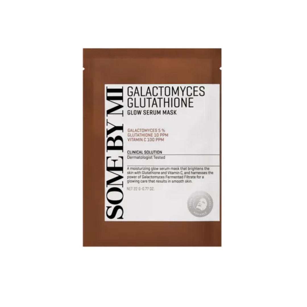 SOME BY MI - Galactomyces Glutathione Glow Serum Mask - Masque Sérum Éclat