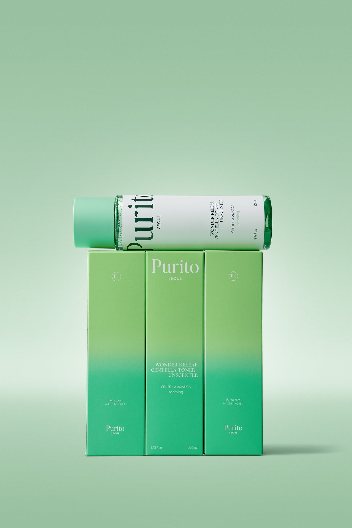 PURITO Wonder Releaf Centella Toner Unscented – Tonique Apaisant & Hydratant