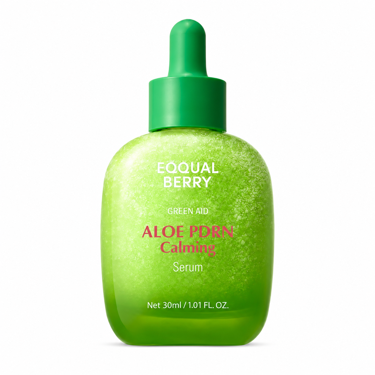 EQQUALBERRY Green Aid Aloe PDRN Calming Serum – Sérum Apaisant & Réparateur