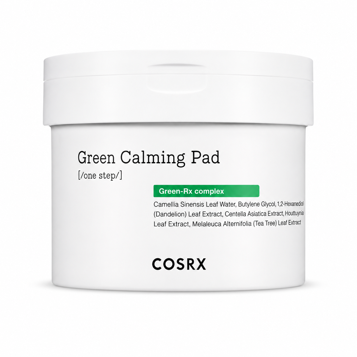 COSRX One Step Green Calming Pad – Disques Apaisants