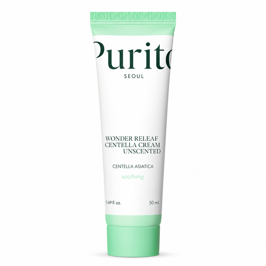 PURITO Wonder Releaf Centella Cream Unscented – Crème Apaisante & Réparatrice
