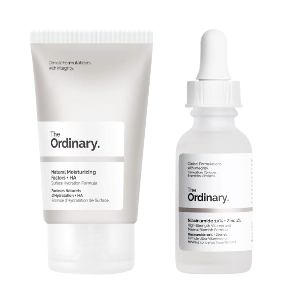 The Ordinary Niacinamide + Hydratante Duo