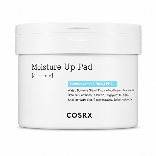 COSRX One Step Moisture Up Pad – Disques Hydratants & Apaisants