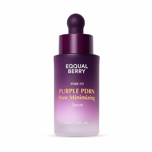 EQQUALBERRY Purple PDRN Pore Minimizing Serum – Sérum Minimiseur de Pores
