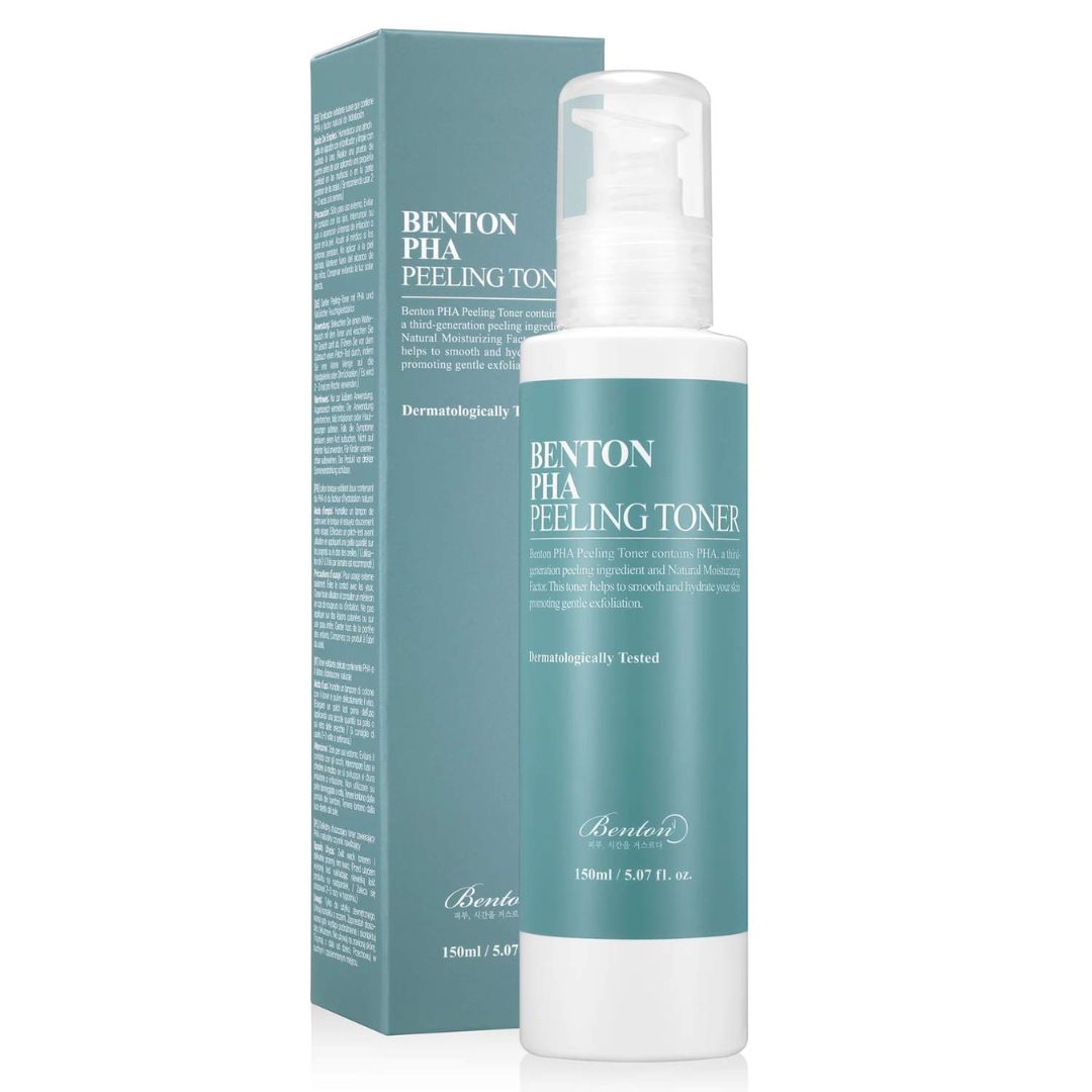 Benton PHA Peeling Toner - Tonique à base de PHA avec un effet peeling délicat