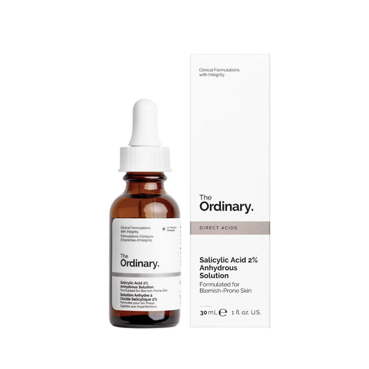 The Ordinary Solution Anhydre D'Acide Salicylique À 2 % Sérum Anti-Imperfections